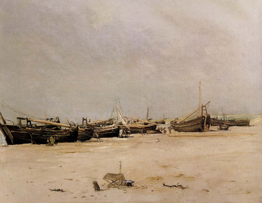 Lepic Ludovic Napoleon La Plage deBerck au pliant